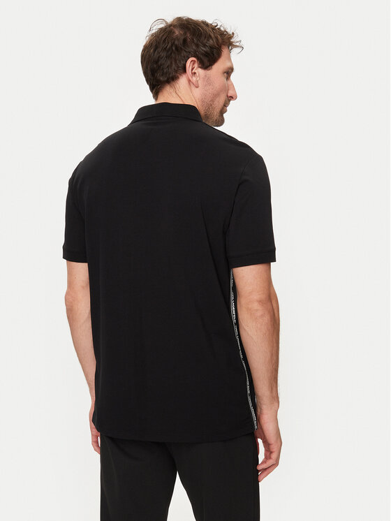 KARL LAGERFELD KARL LAGERFELD Polokošile 745023 542221 Černá Regular Fit