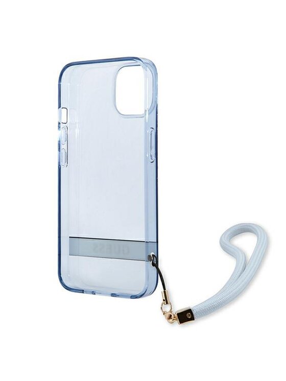 Guess Guess Etui na telefon iPhone 13 mini Błękitny