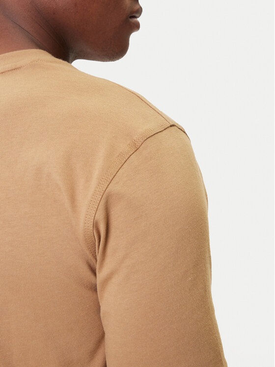 adidas adidas T-särk Trefoil Essentials JX2824 Beež Regular Fit