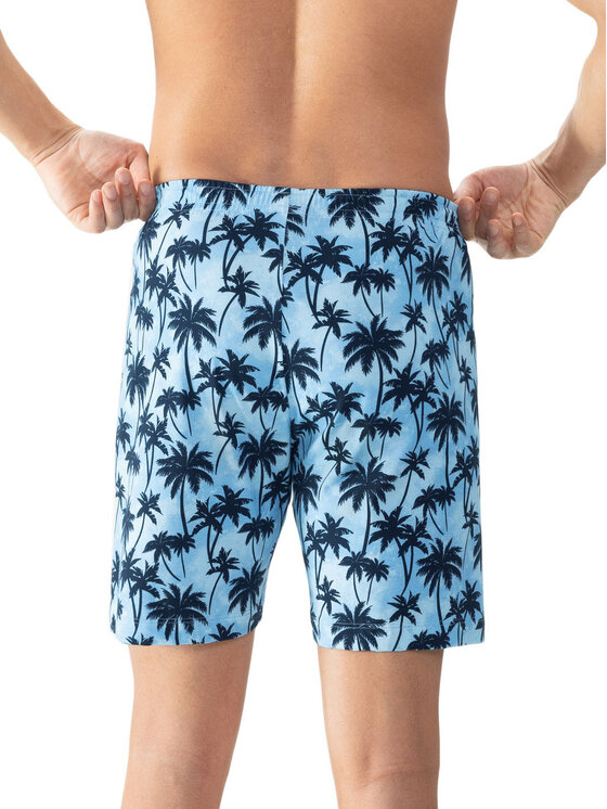 Mey Mey Šortky z materiálu 2220038 Tmavomodrá Regular Fit