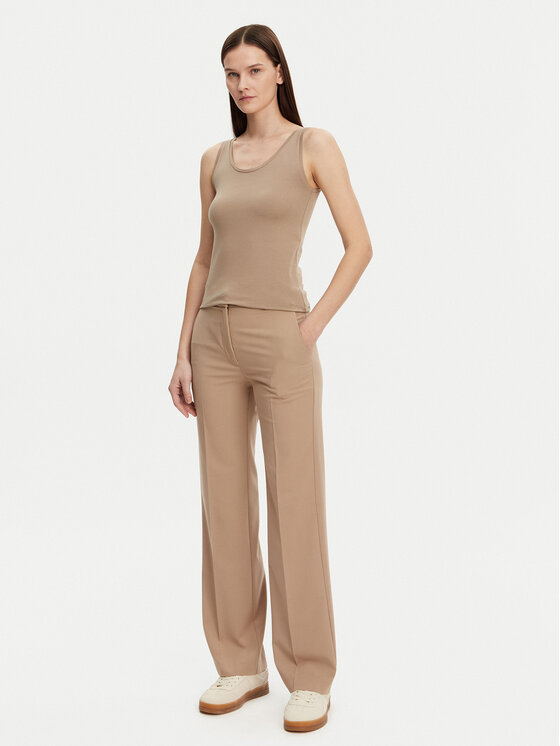 Marc O'Polo Marc O'Polo Top 503 2001 50001 Bež Slim Fit