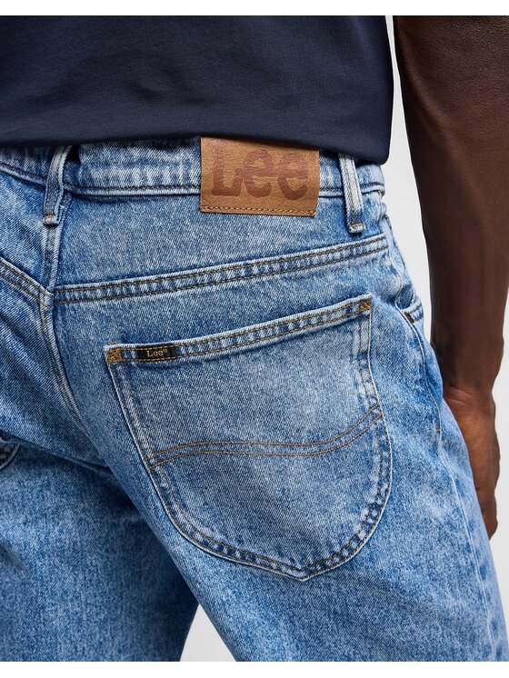 Lee Lee Jeansy Oscar Niebieski Loose Fit