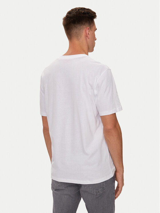HUGO Hugo T-shirt Dikobra 50519013 Bijela Regular Fit