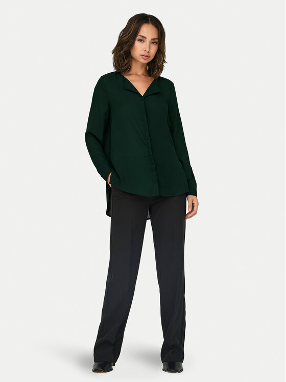 ONLY ONLY Сорочка Tiana 15332598 Зелений Loose Fit