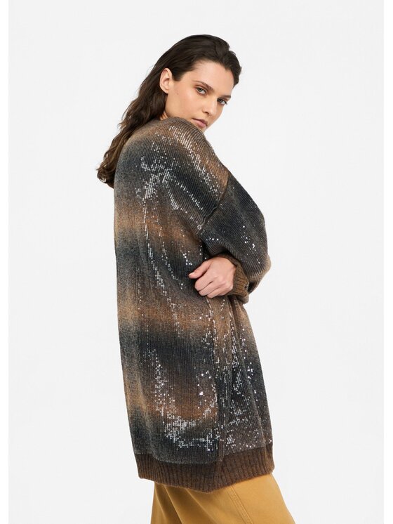 Liu Jo Liu Jo Cardigan MF5248MA14RS9472 Marrone Regular Fit