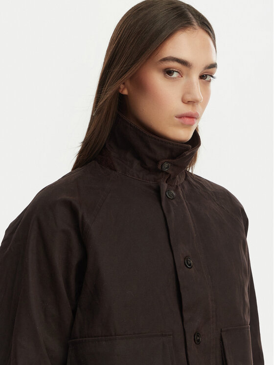 Element Element Prehodna jakna Orchard Waxed W ELJJK00142 Rjava Relaxed Fit