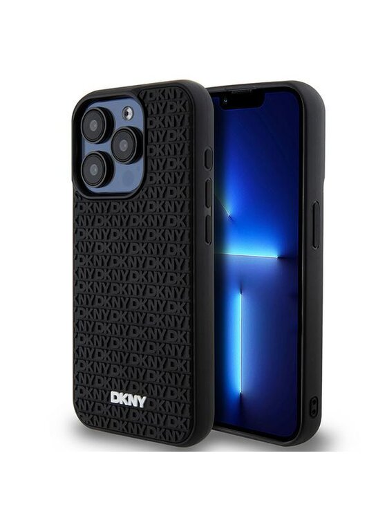 Etui na telefon DKNY, Czarne, Apple iPhone 15 Pro
