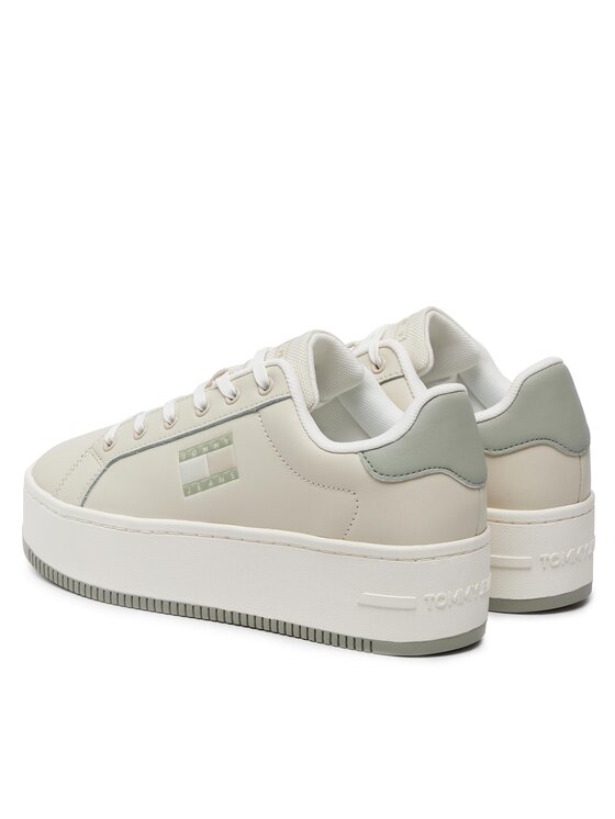 Tommy Jeans Tommy Jeans Tenisice Tjw Flatform Ess EN0EN02518 Écru