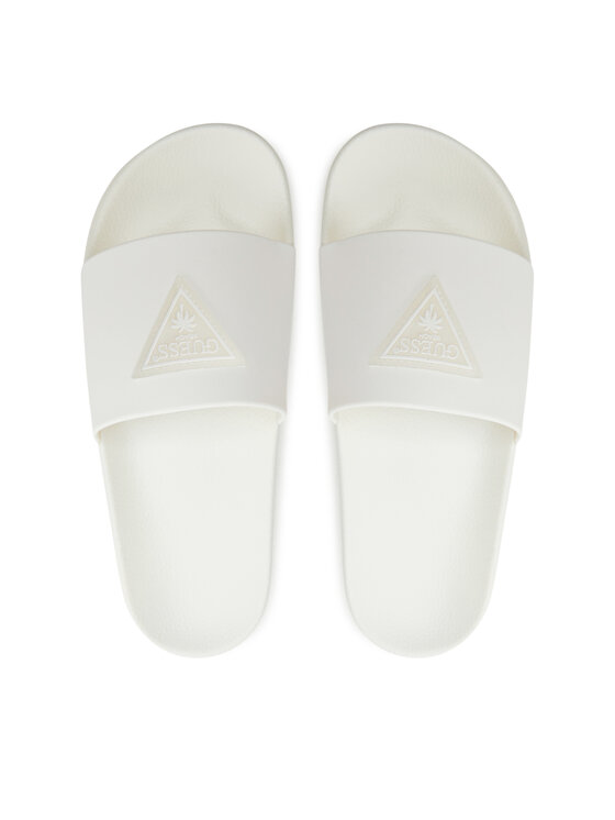Guess Guess Klapki E3GZ12 BB00F Biały