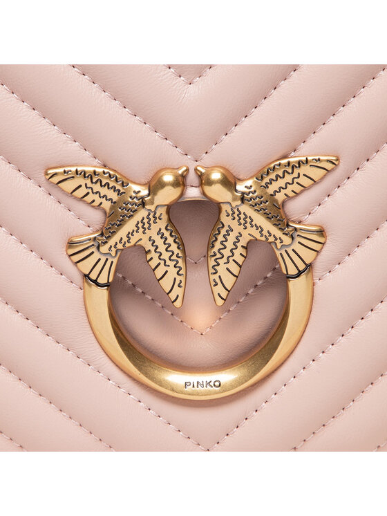 PINKO Pinko Borsetta Love Click Classic Baguette Che AL 22-23 PLTT 1P22R2 A03Z Rosa