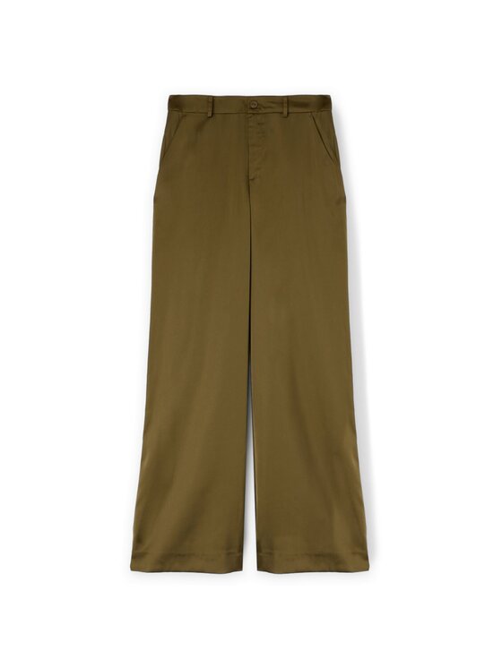 Motivi Motivi Pantaloni di tessuto P232Q003816N035 Verde Over Fit