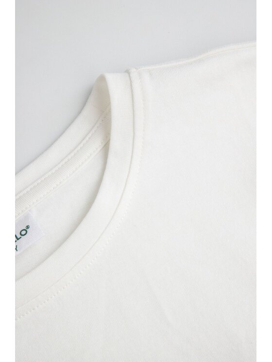 Coccodrillo Coccodrillo Longsleeve ZC6143107VGA-003 Kremowy Regular Fit