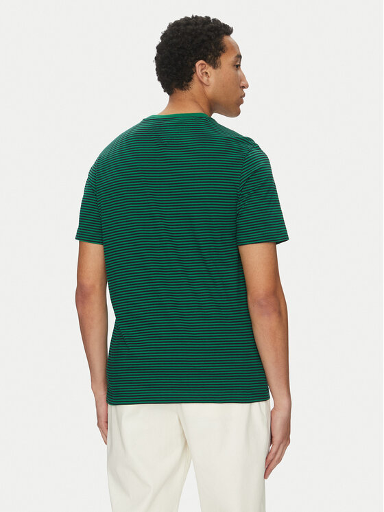 Tommy Hilfiger Tommy Hilfiger T-krekls Ess Seasonal MW0MW39995 Zaļš Regular Fit