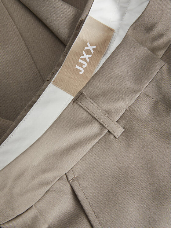 JJXX JJXX Hlače iz tkanine 12200674 Bež Regular Fit