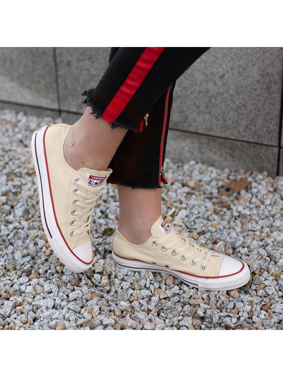 Converse Converse Plátenky Chuck Taylor All Star Ox 159485C Béžová