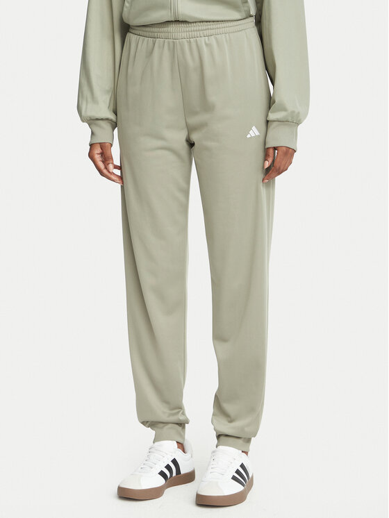 adidas adidas Анцуг Essentials Feel JX0516 Зелен Regular Fit