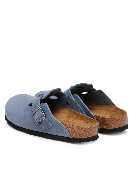 Birkenstock Birkenstock Klapki Boston 1028239 Niebieski