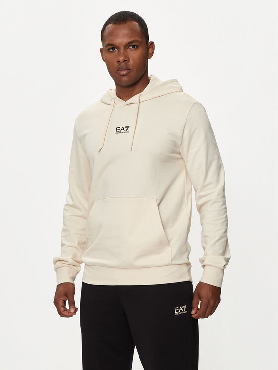 EA7 Emporio Armani Mikina 8NPM32 PJVRZ 1713 Béžová Regular Fit