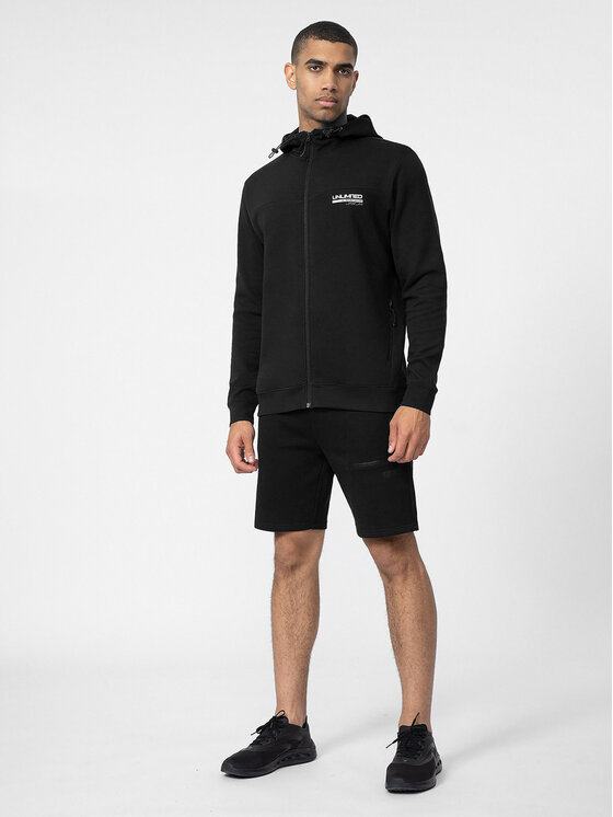 4F 4F Szorty sportowe 4FSS23TSHOM057 Czarny Regular Fit
