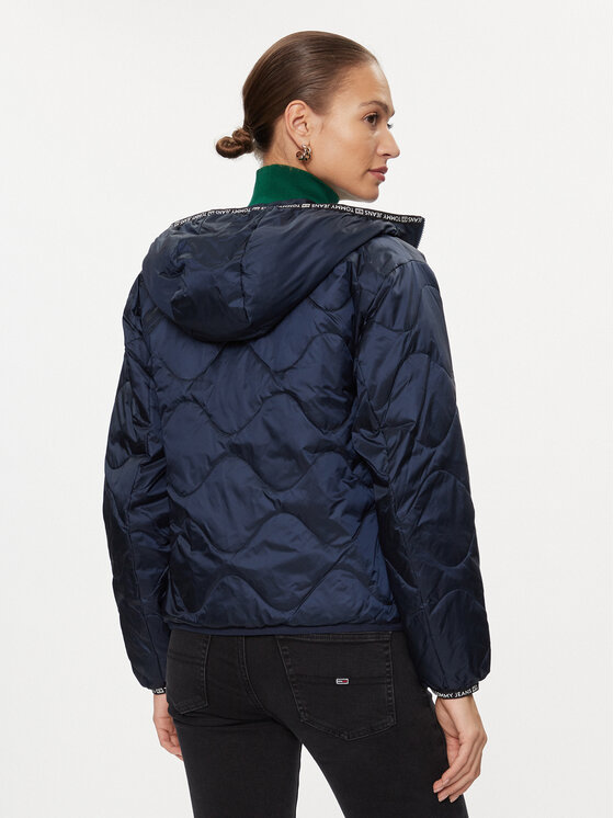 Tommy Jeans Tommy Jeans Μπουφάν μεταβατικό DW0DW17242 Σκούρο μπλε Regular Fit
