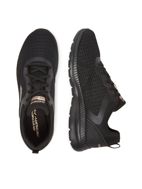 Skechers Skechers Sneakersy BOUNTIFUL 12607 BKRG_ Czarny