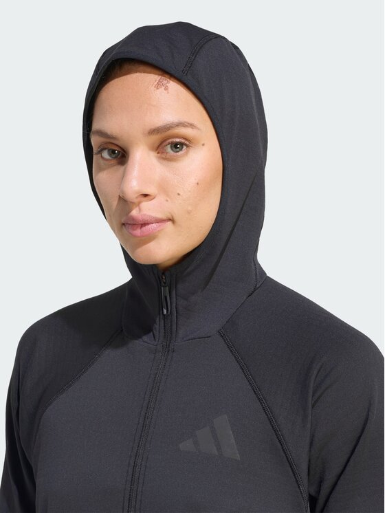 adidas adidas Bluza techniczna 164842 Czarny Slim Fit