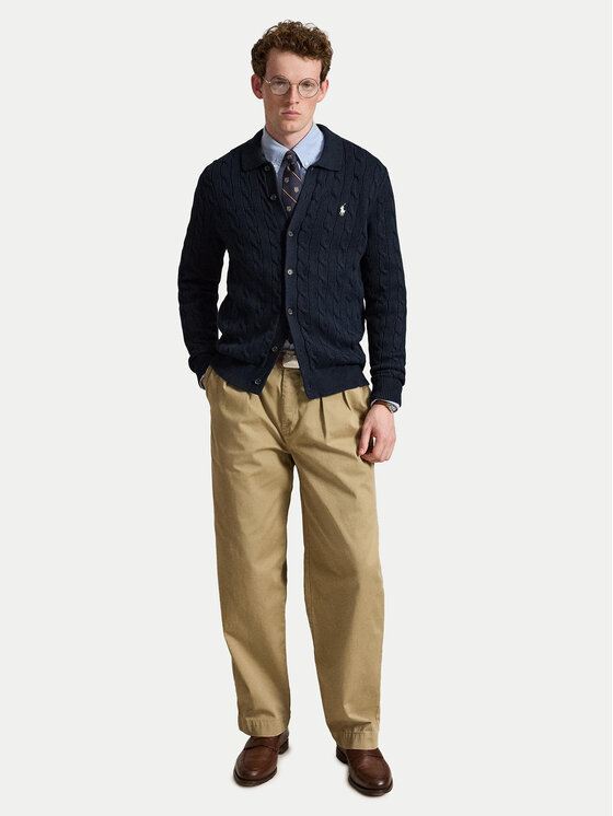 Polo Ralph Lauren Polo Ralph Lauren Kardigan 710979114500 Tmavomodrá Regular Fit