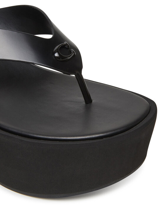 Coach Coach Flip flop Sculpted C CAR60 Negru