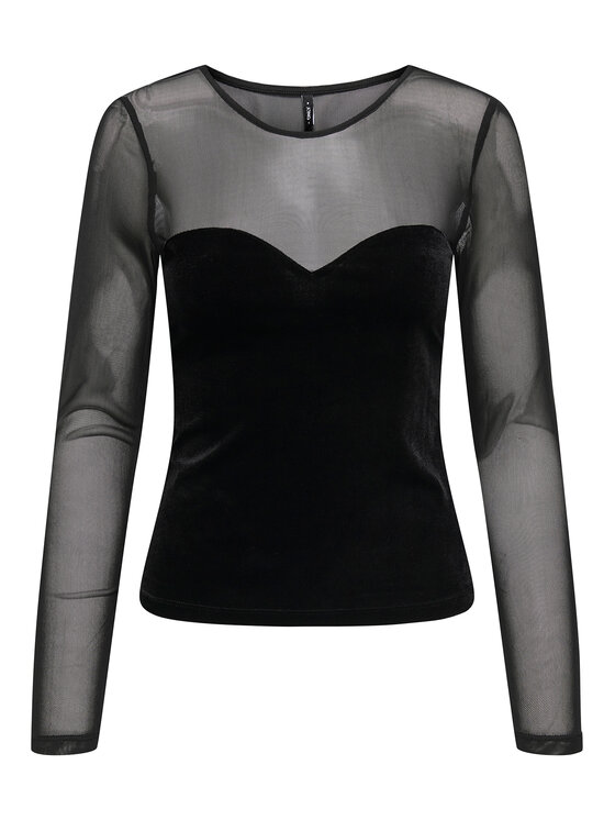ONLY ONLY Μπλουζάκι Smooth 15360668 Μαύρο Slim Fit