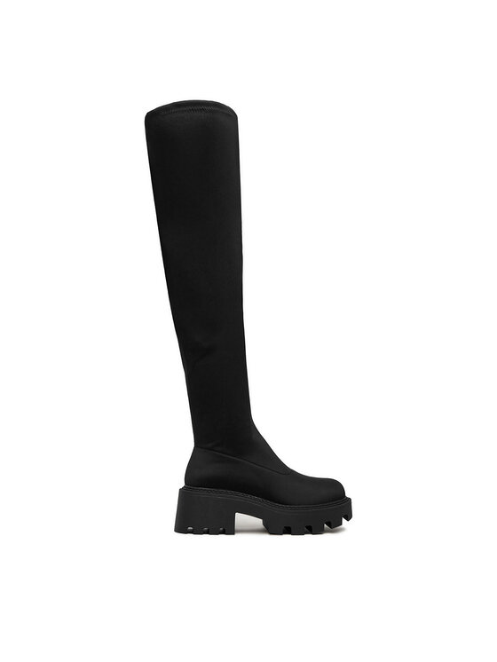 DeeZee DeeZee Čizme preko koljena 67091-8H Crna