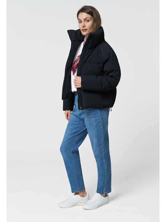 Volcano Volcano Kurtka zimowa J-LUMIRA Granatowy Regular Fit