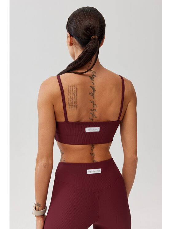 ROUGH RADICAL ROUGH RADICAL Reggiseno sportivo AVEN SPORTS BRA Bordeaux
