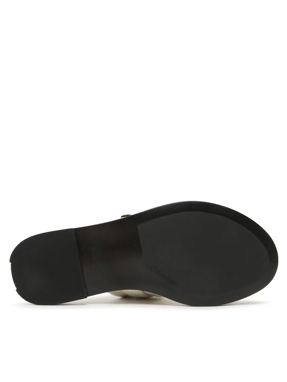 Calvin Klein Calvin Klein Шльопанці Almond Slide W/Hw HW0HW01482 Білий