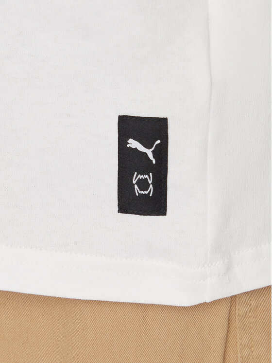 Puma Puma T-Shirt The Joker 624748 Λευκό Relaxed Fit