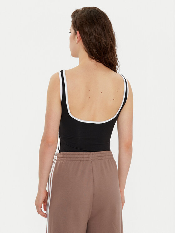 adidas adidas Bodi adicolor 3-Stripes JD4630 Črna Slim Fit