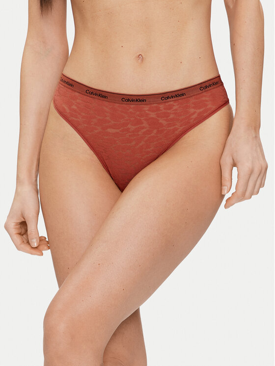 Calvin Klein Underwear Brazílske nohavičky 000QD5233E Béžová