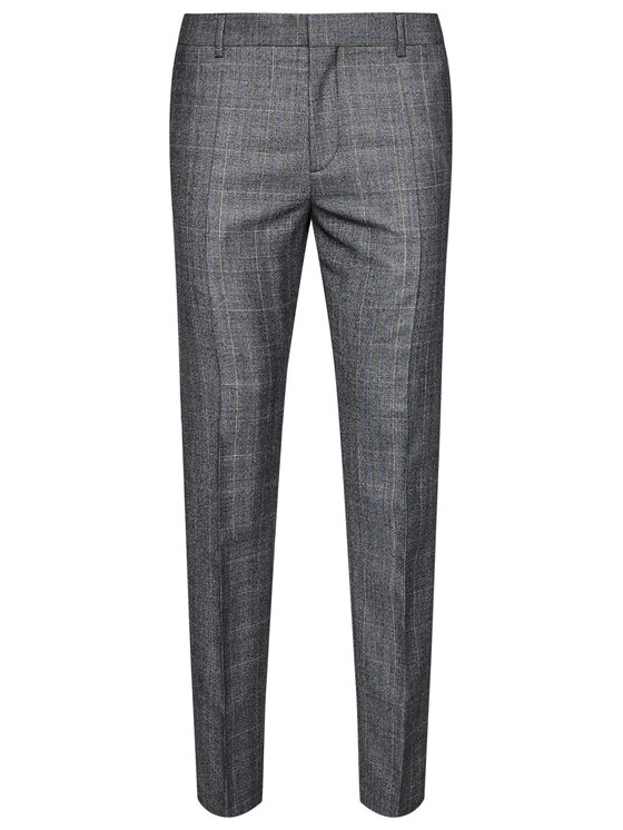 Tommy Hilfiger Tailored Tommy Hilfiger Tailored Öltöny Check TT0TT08549 Szürke Slim Fit