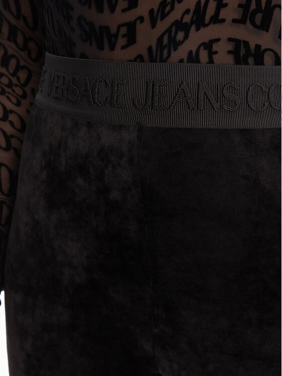 Versace Jeans Couture Versace Jeans Couture Colanți 79HAC101 J0241 Negru Slim Fit