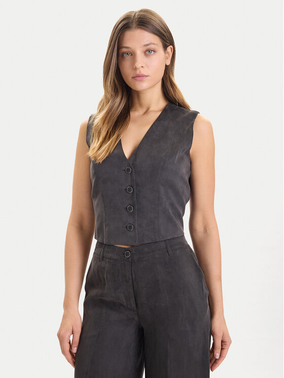 Guess Guess Жилет W5YH51 WH5N2 Чорний Regular Fit