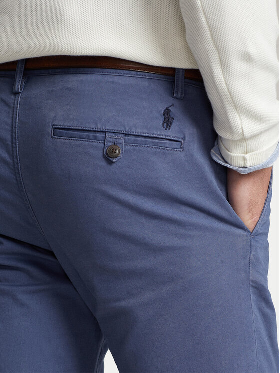 Polo Ralph Lauren Polo Ralph Lauren Chino nohavice 710704176080 Modrá Slim Fit