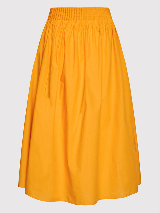 s.Oliver s.Oliver Gonna midi 2112055 Giallo Regular Fit