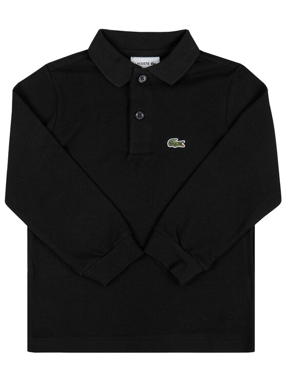 Lacoste Tricou polo PJ8915 Negru Regular Fit