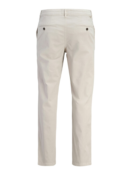 Jack & Jones Jack & Jones Chino nohavice Lie Vance 12292970 Écru Regular Fit