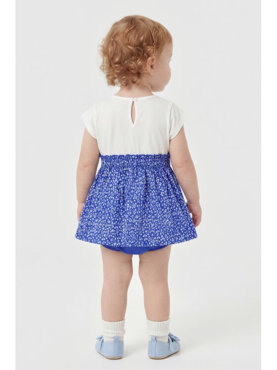 Guess Kids Guess Kids Každodenní šaty 181326 Světle modrá Classic Fit