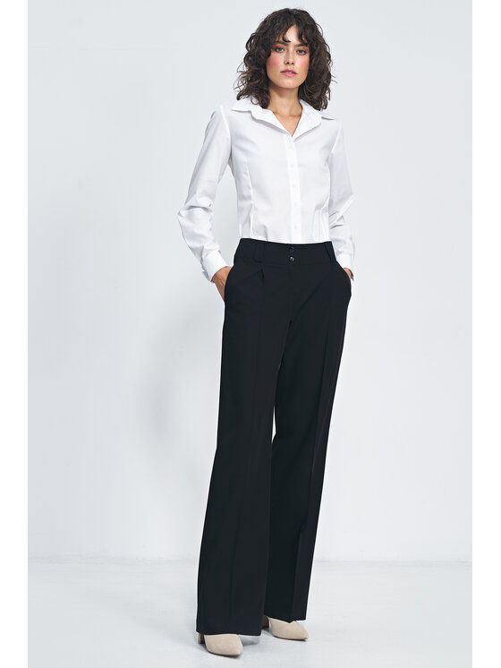 NIFE NIFE Košile K71 Bílá Classic Fit