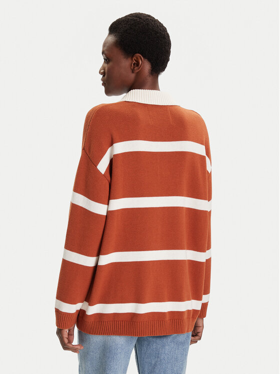 Gant Gant Pulover 4805341 Rjava Relaxed Fit
