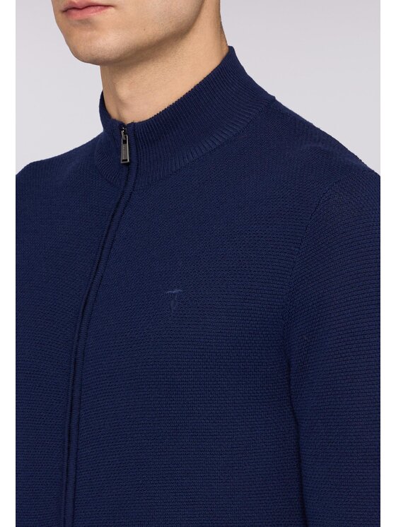 Trussardi Trussardi Cardigan M0238000025N034 Celeste Regular Fit