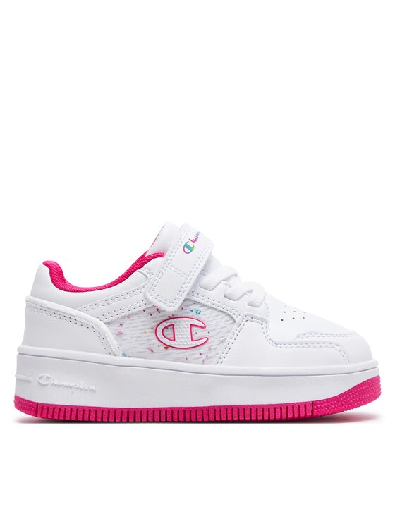 Sneakers Champion Rebound Platform Abstract G PS S32851-WW010 Wht/Fucsia