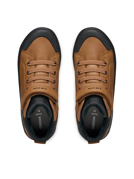 Geox Geox Tenisice J Gisli Boy J465CC 0MEFU C1192 M Smeđa