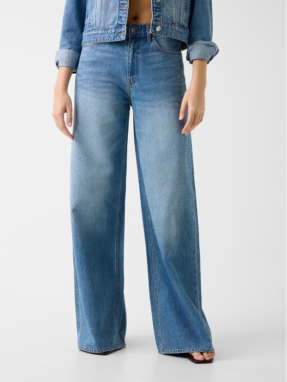 Guess Guess Jeansy 181116 Niebieski Relaxed Fit